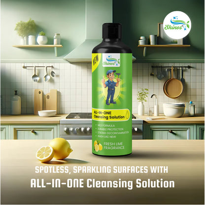 All-in-One Cleansing Solution | Effective on All Surfaces ( Buy 1 Get 3 )