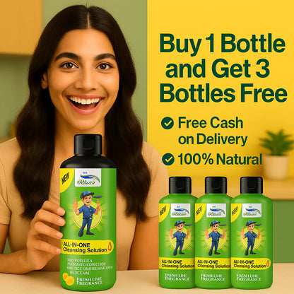 All-in-One Cleansing Solution | Effective on All Surfaces ( Buy 1 Get 3 )